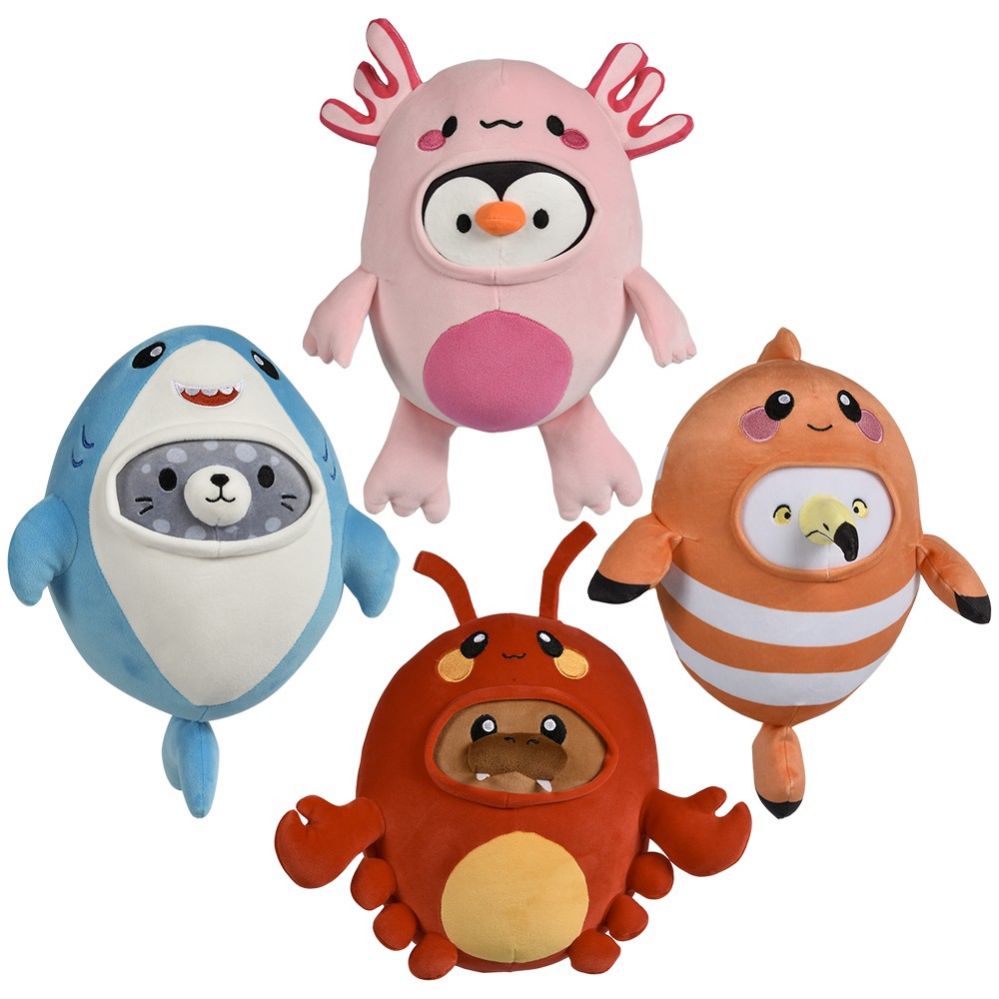 10" COSTUME SEALIFE EGGAMALS