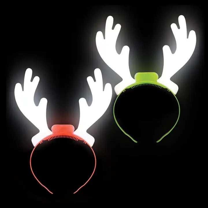 LIGHT-UP HOLIDAY REINDEER ANTLERS