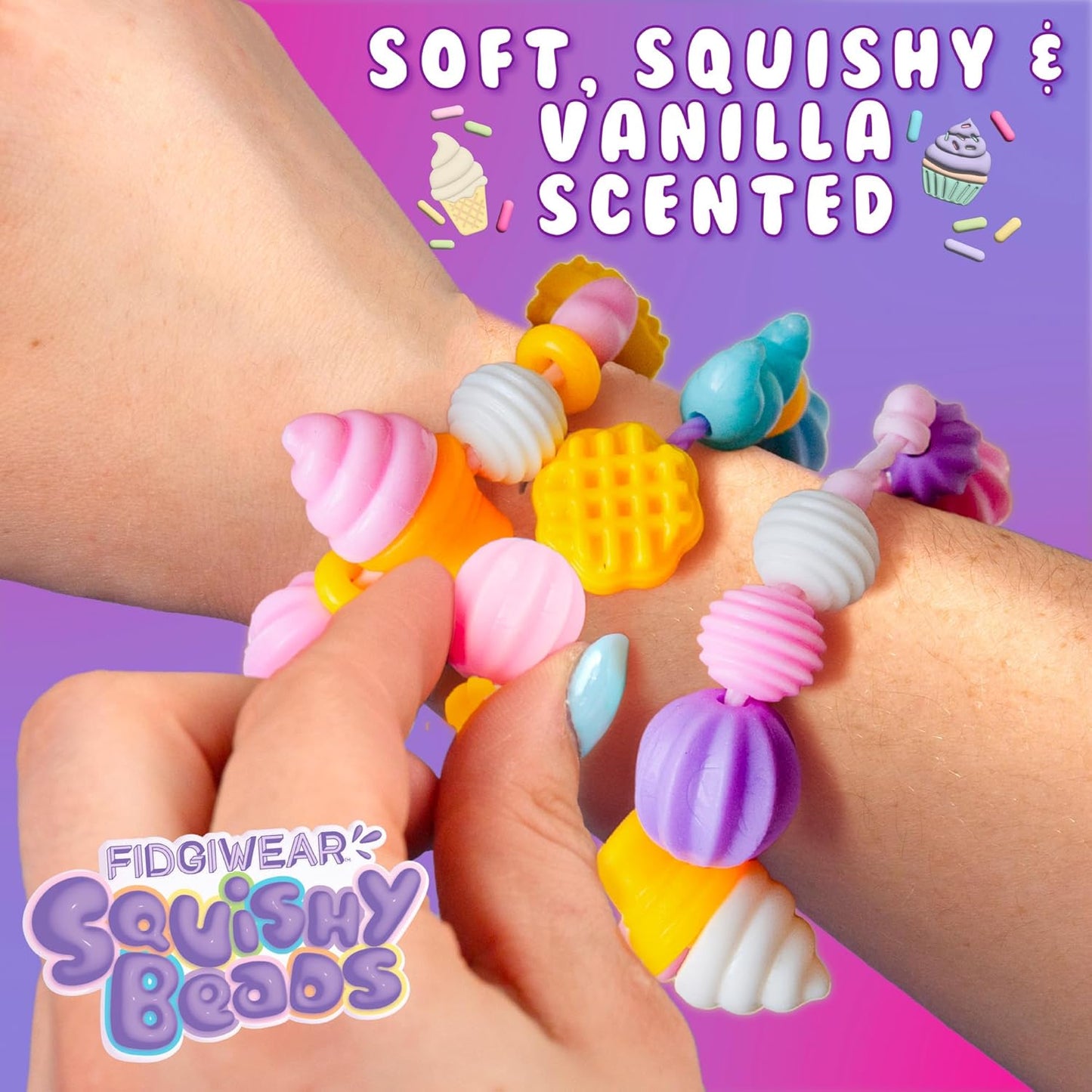 Fidgiwear Squishy Beads Sweety