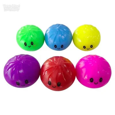 2" SQUISH AND STRETCH SURPRISE NEON DUMPLINGS