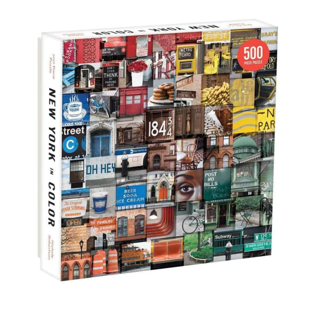 New York in Color 500 Piece Puzzle