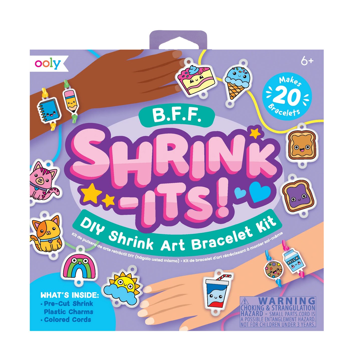 Shrink-Its!: D.I.Y. Shrink Art Bracelet Kit - B.F.