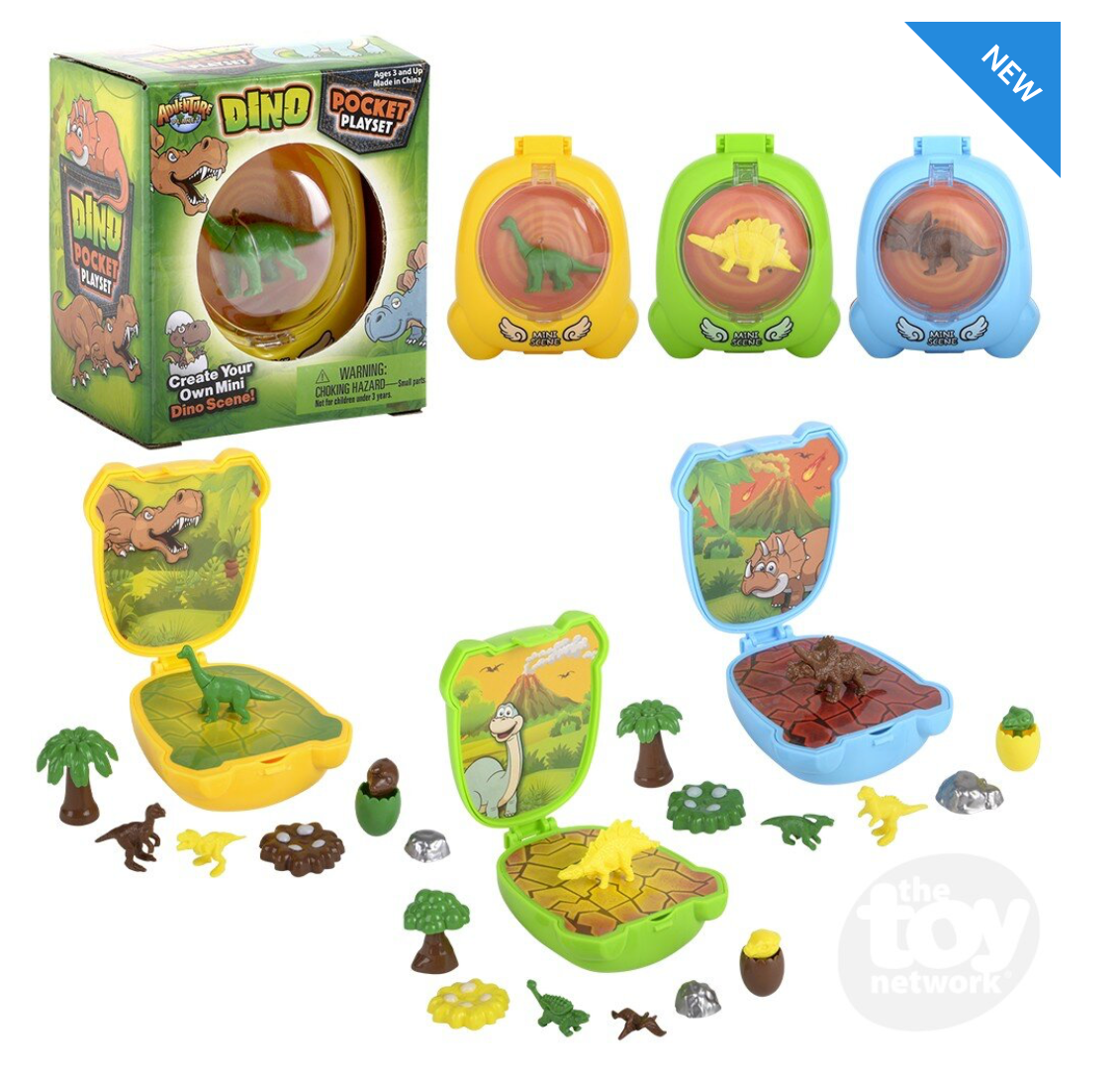 Dinosaur Pocket Playset