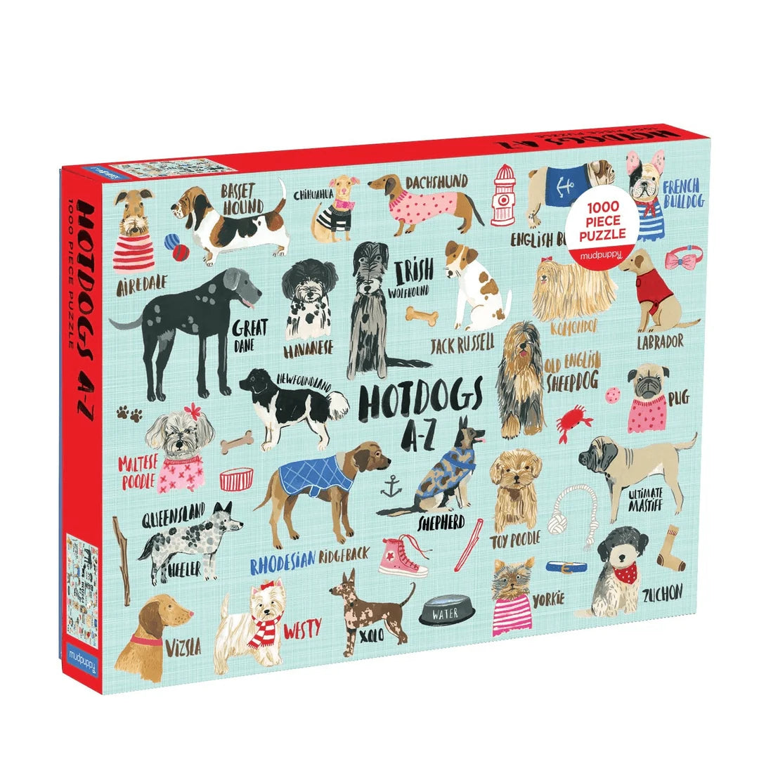 Hot Dogs A-Z 1000 Piece