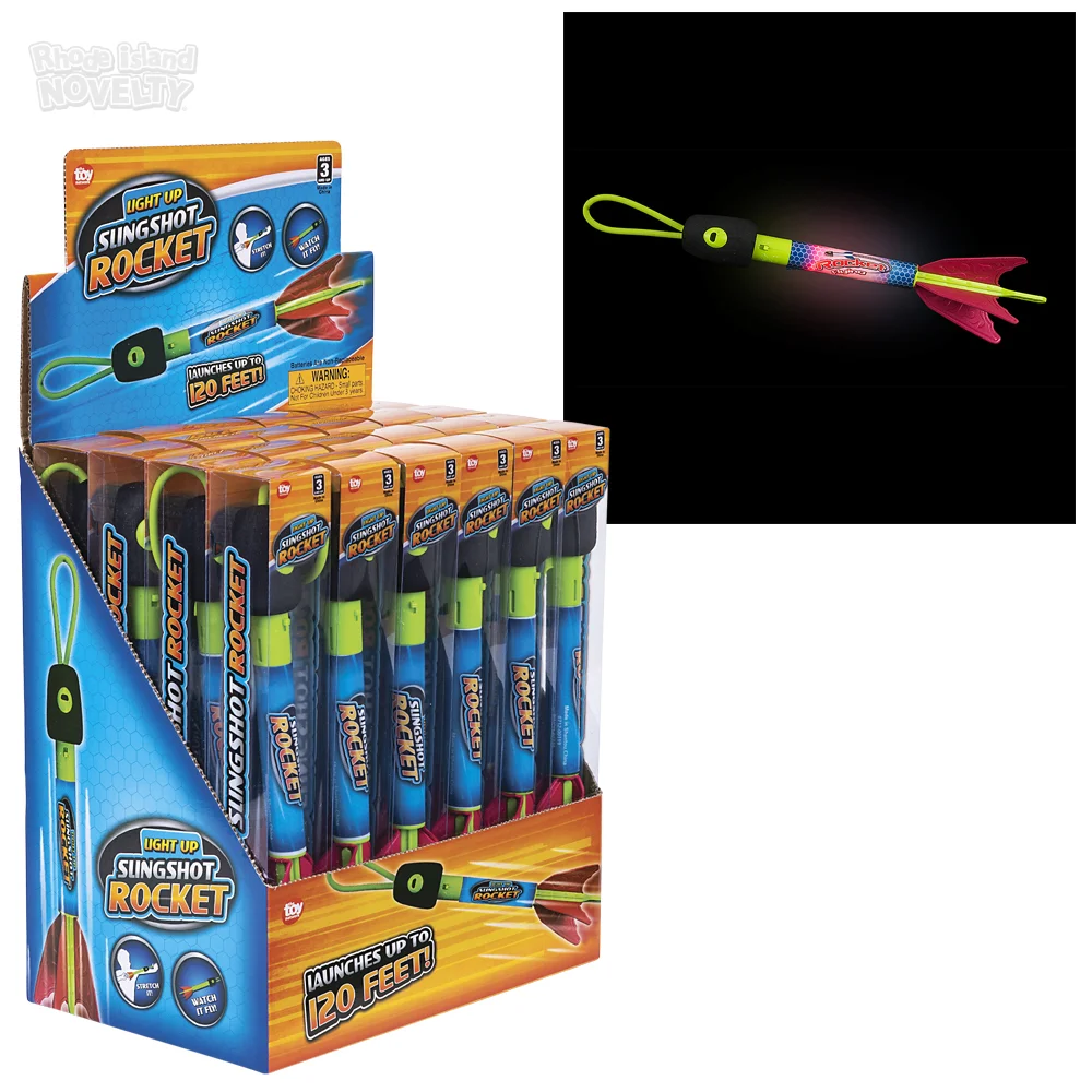 LIGHT-UP SLINGSHOT ROCKET