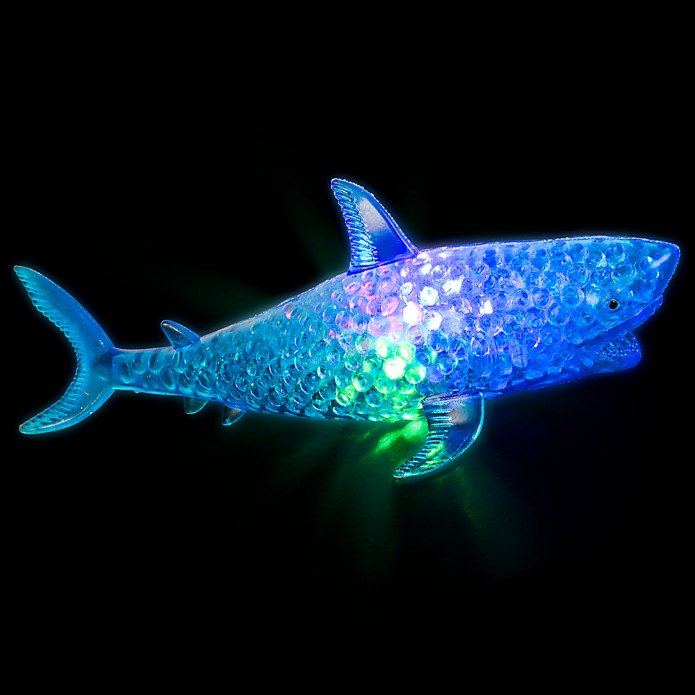 LIGHT-UP SQUEEZY BEAD SHARK