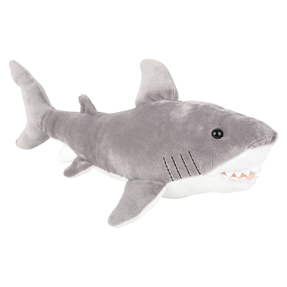 14" ANIMAL DEN GREAT WHITE SHARK PLUSH