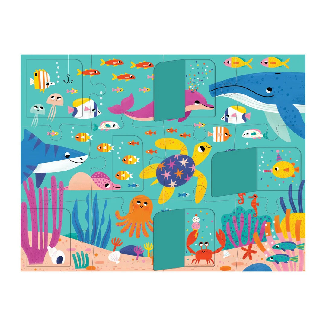 Ocean Party Lift-the-Flap Puzzle