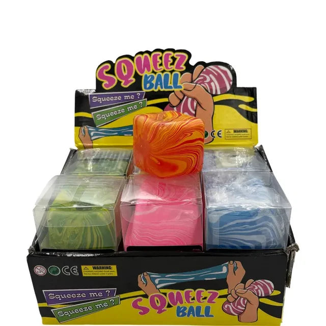Swirl Cube Squish Toy