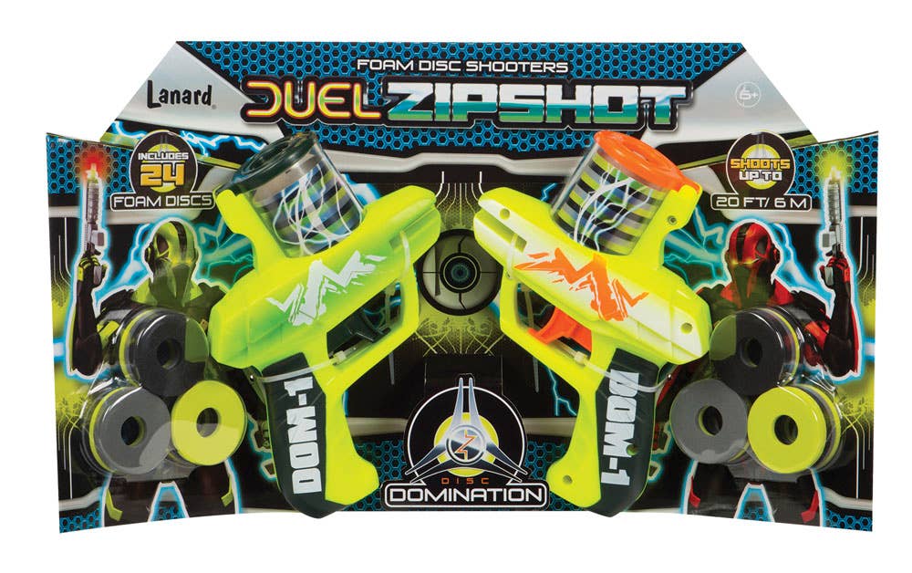 LANARD DISC DOMINATION DUAL ZIP SHOT