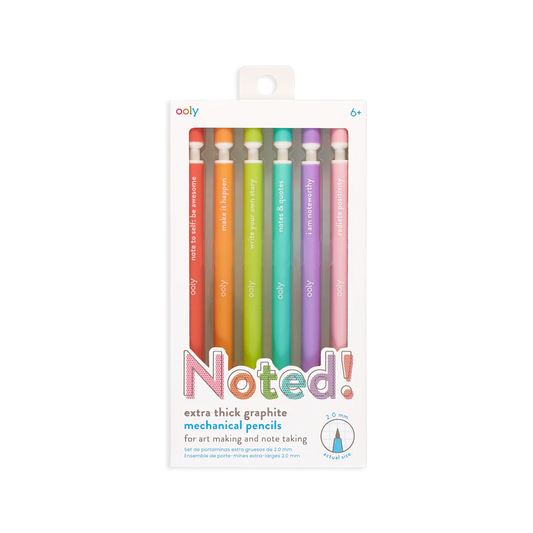Noted!: Extra Thick Graphite Mechanical Pencils