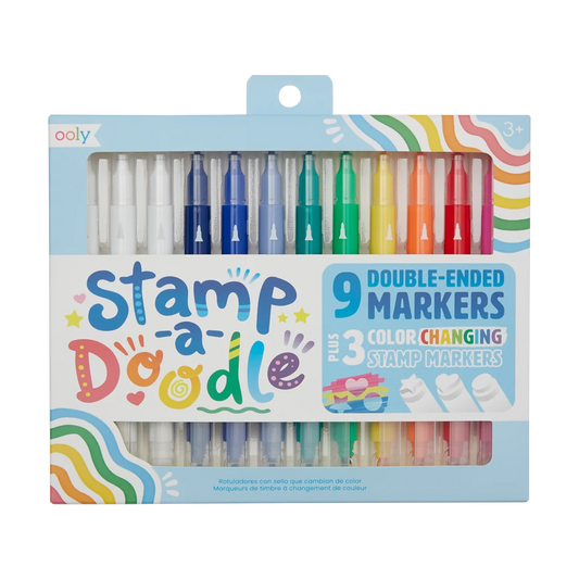 Stamp-A-Doodle: Double- Ended & Color-Changing Stamp Markers