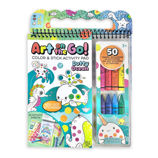 Art on the Go Dotty Ocean