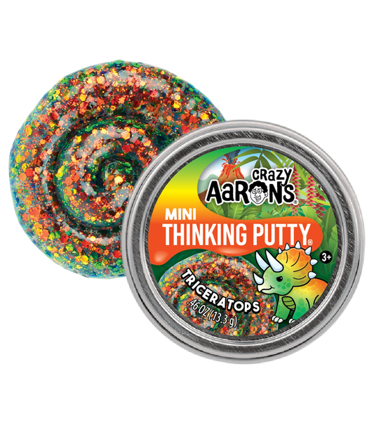 Mini Triceratops 2" Tin