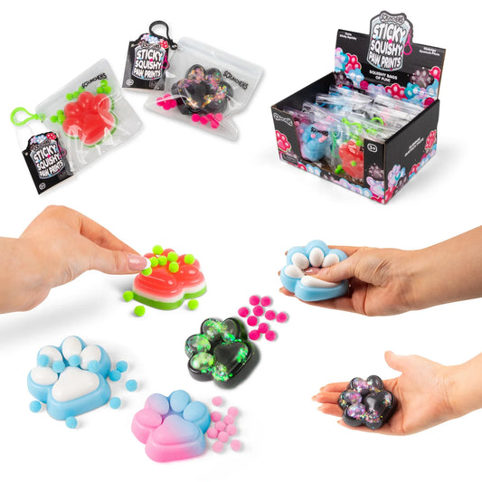 SCRUNCHEMS SQUISHY PAW PRINTS