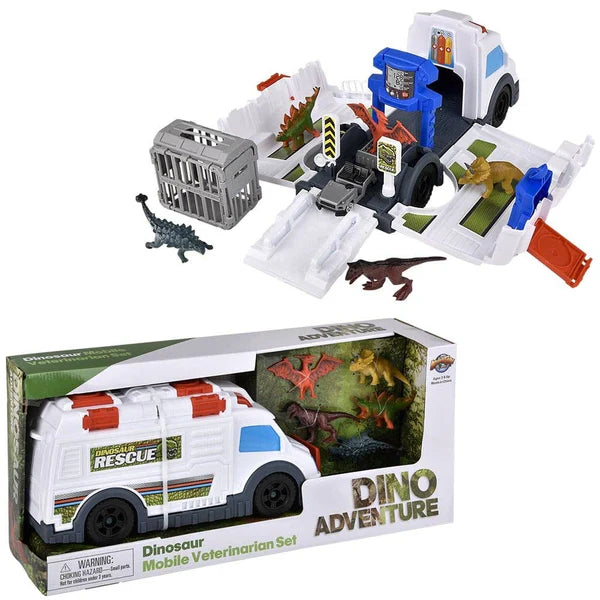 DINOSAUR MOBILE VETERINARIAN SET