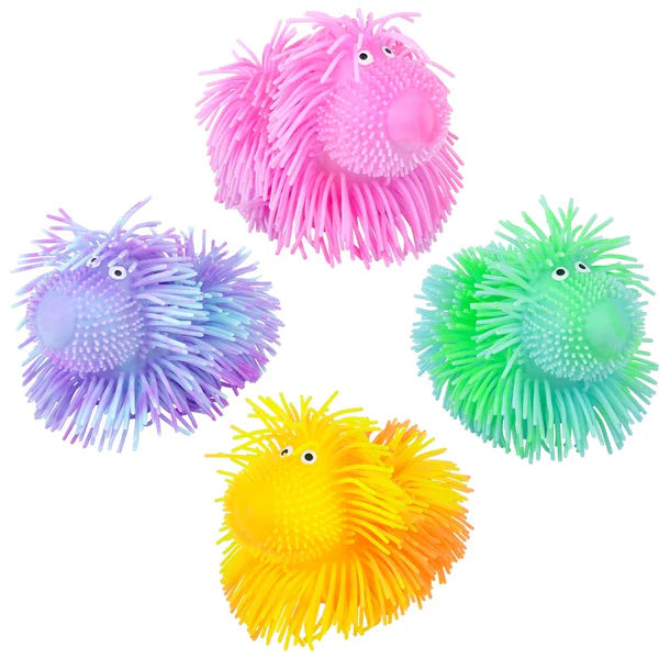 5.5" LIGHT-UP SHAGGY DOG PUFFER
