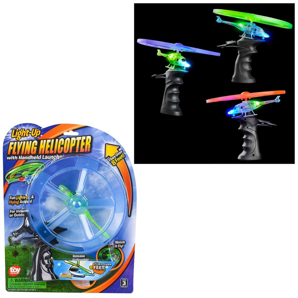 LIGHT-UP RIP CORD HELICOPTER