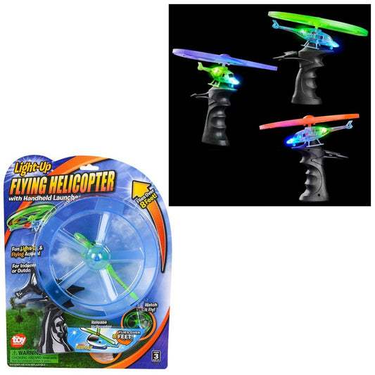 LIGHT-UP RIP CORD HELICOPTER