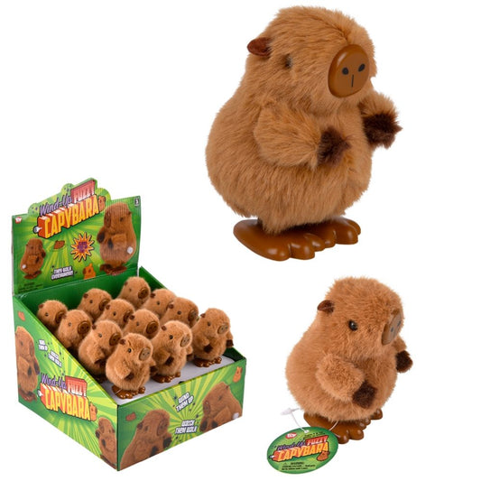 3.33" WIND-UP FUZZY CAPYBARA