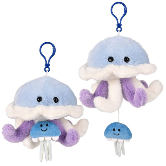 3.5" MIGHTY QUAKES JELLY FISH BACKPACK CLIP