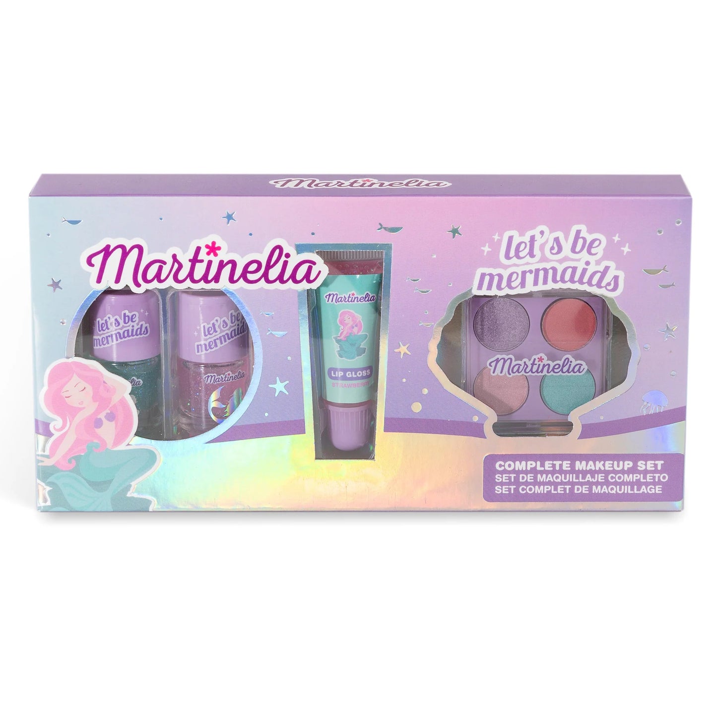 Martinelia Let's Be Mermaids Complete Makeup Set