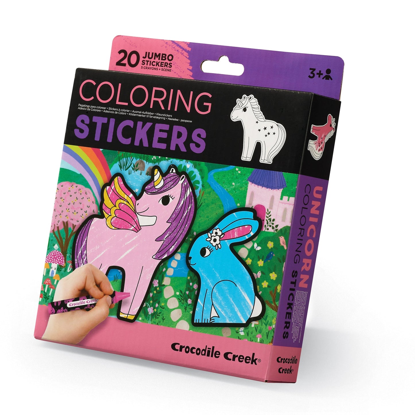 Coloring Stickers/Unicorn