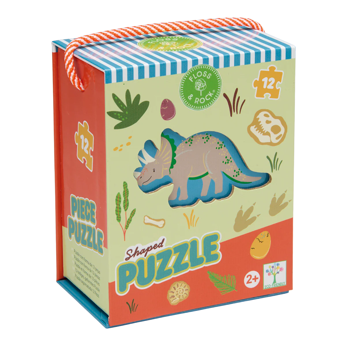JIGSAW 12PC DINO