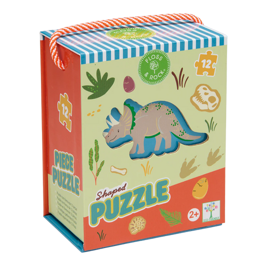 JIGSAW 12PC DINO