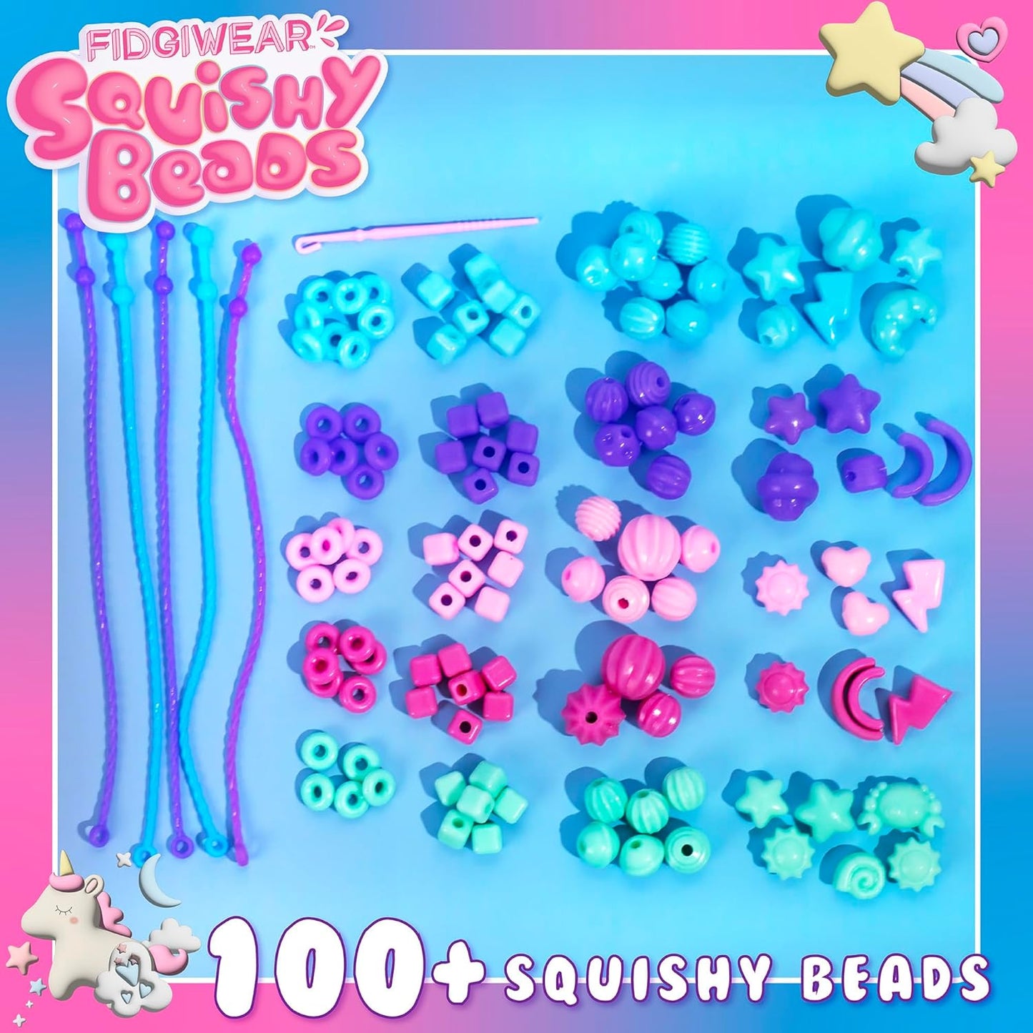 Fidgiwear Squishy Bead Beachy