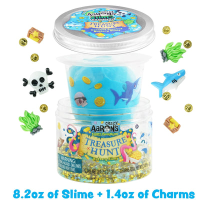 Treasure Hunt Slime Charmers 10oz  Slime Jar