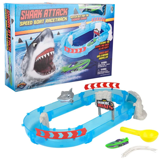 Aqua Shark Attack Speed Boat Racetrack