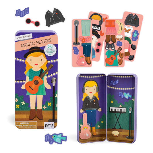 Shine Bright Music Maker Magnetic Dress Up