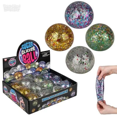 2.4" SPARKLE SQUEEZY SUGAR BALL