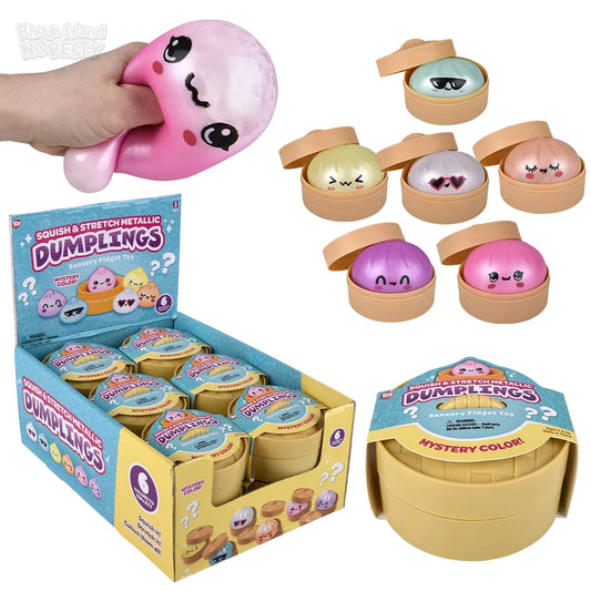 SQUISH AND STRETCH METALLIC SURPRISE DUMPLINGS