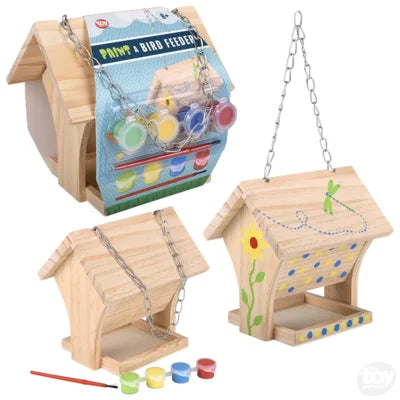 PAINT A BIRD FEEDER