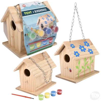 PAINT A BIRD HOUSE