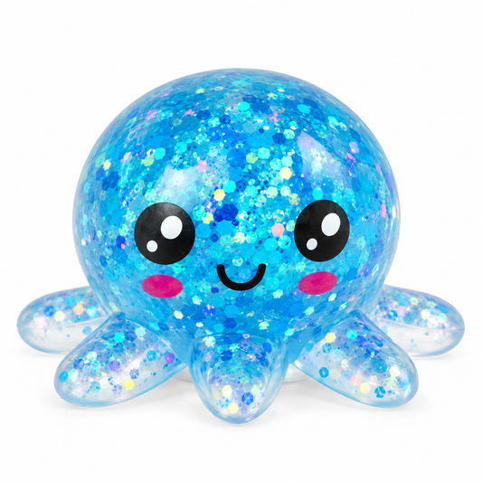 Sugar Squeeze Octopus Squishy Toy – 2.5"