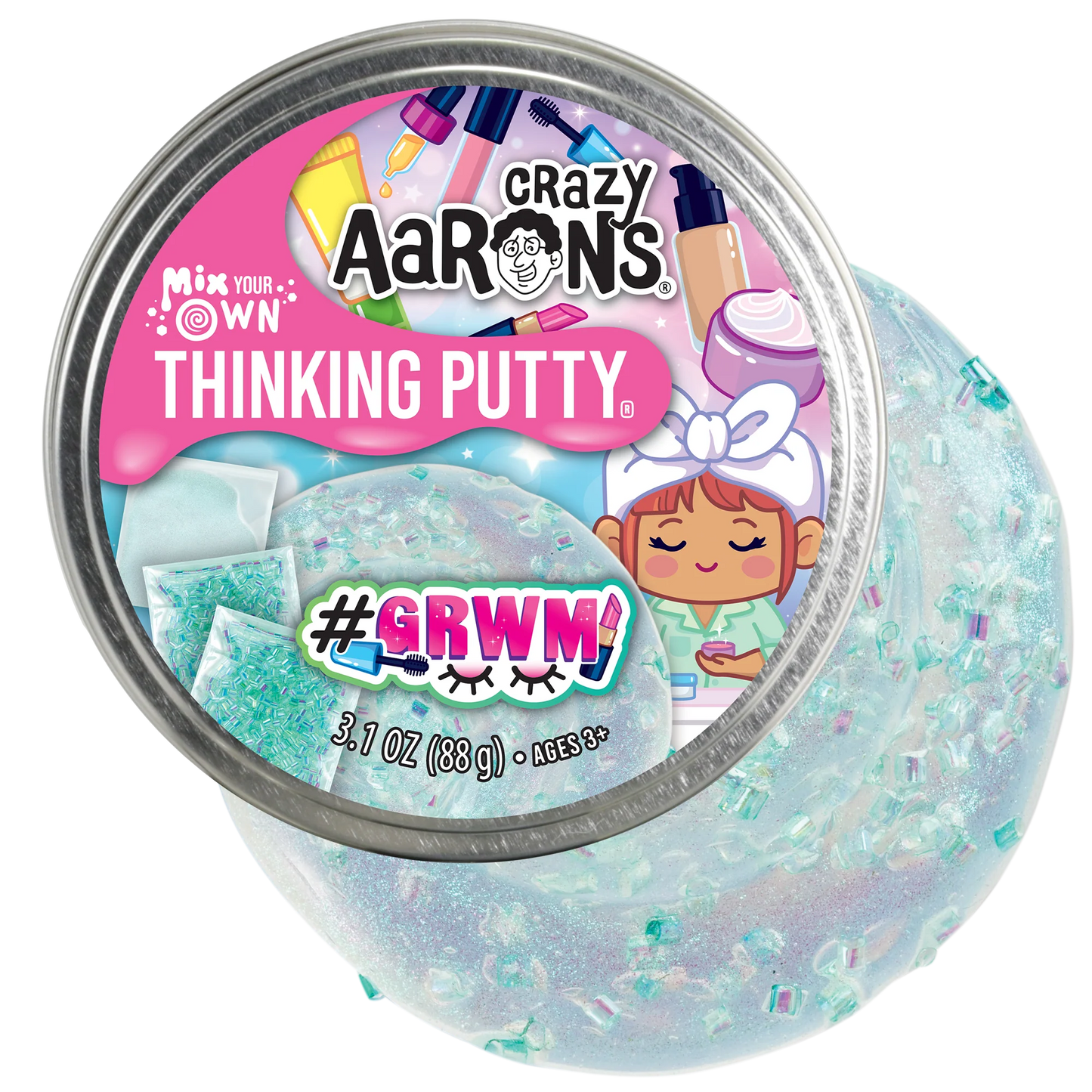 #GRWM - Mix It Full Size 4" Thinking  Putty Tin