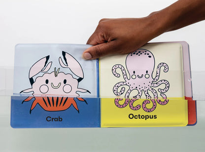 Color the Ocean Color Magic Bath Book