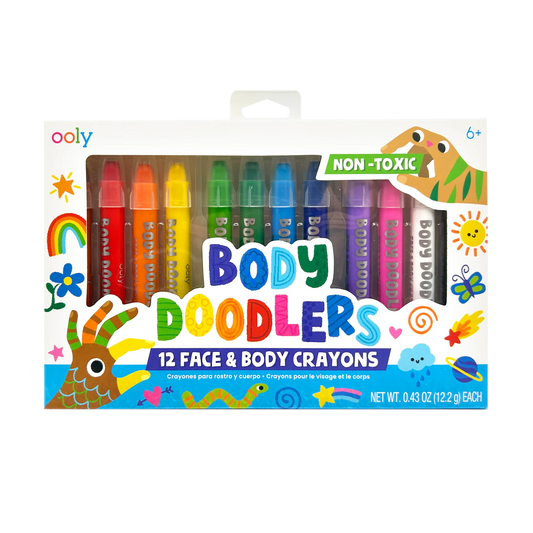 Body Doodlers: Face &  Body Crayons