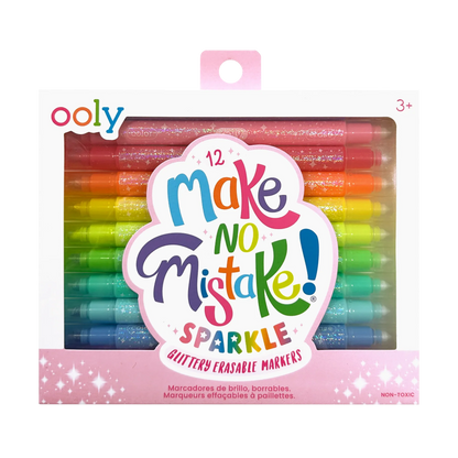 Make No Mistake!: Glittery Erasable Markers