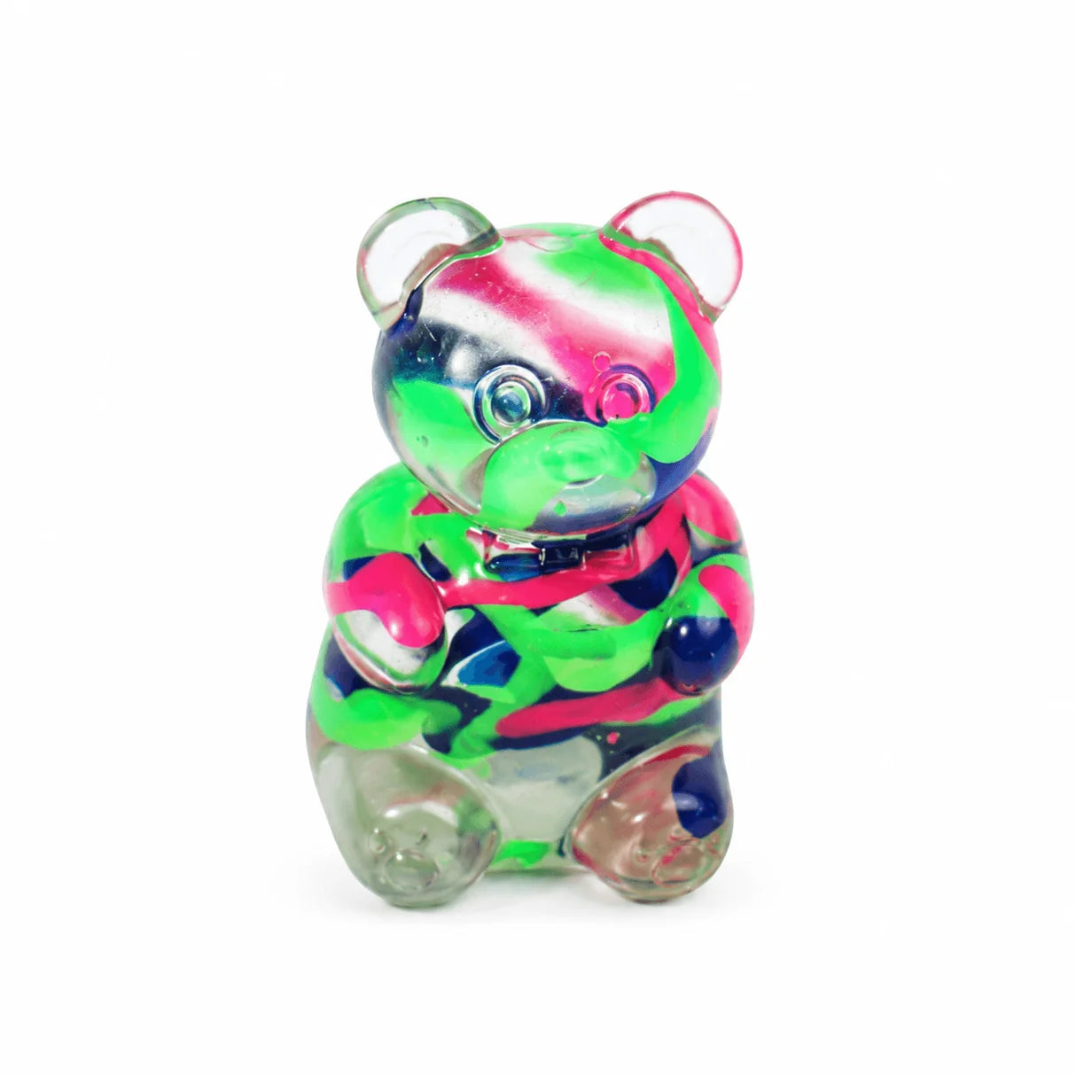TIE DYE GUMMY BEAR SQUISH TOY