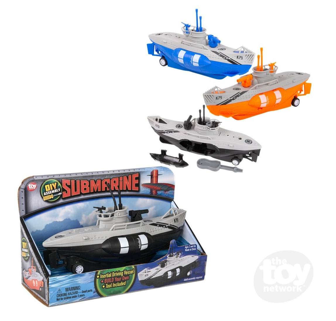 8" DIY Assembly Submarine