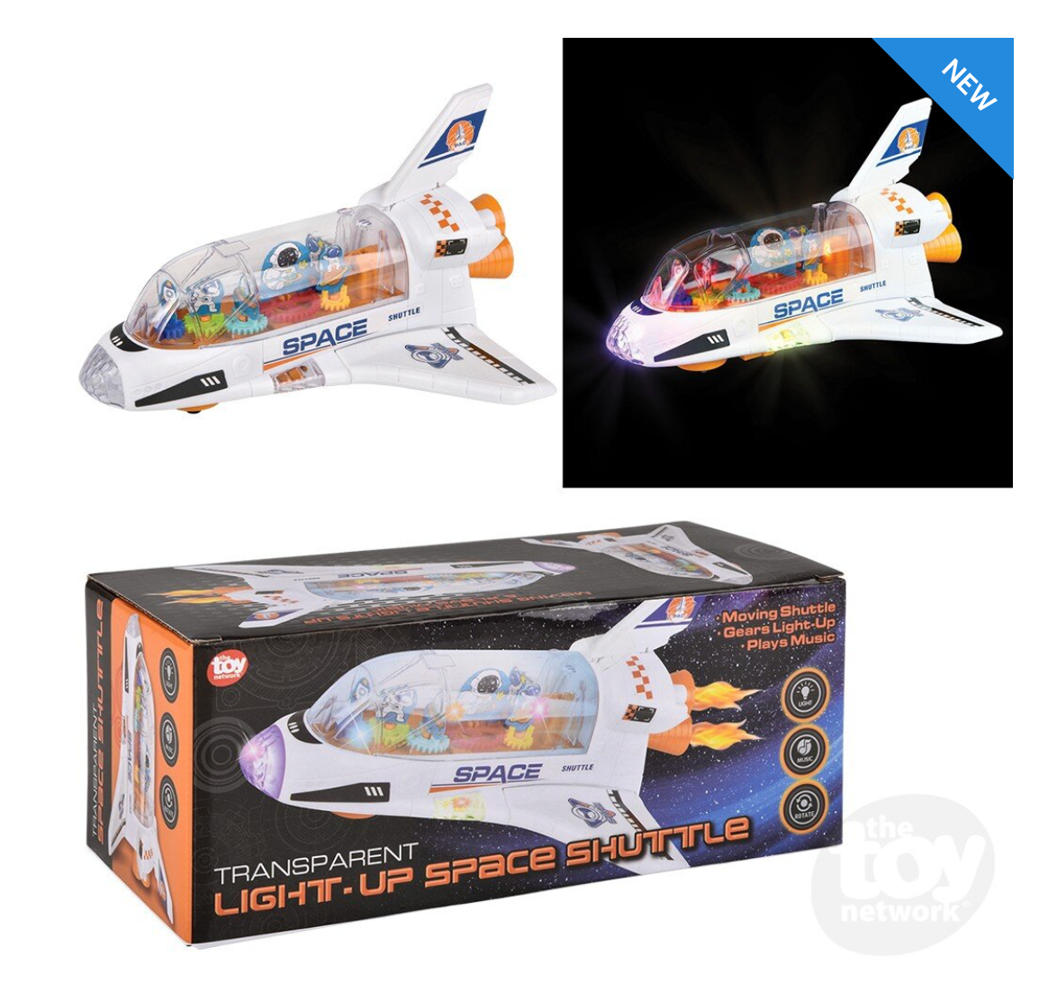 10" Light-Up Gear Space Shuttle
