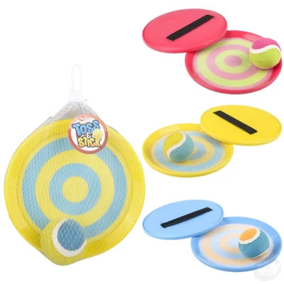 TOSS AND STICK BALL GAME