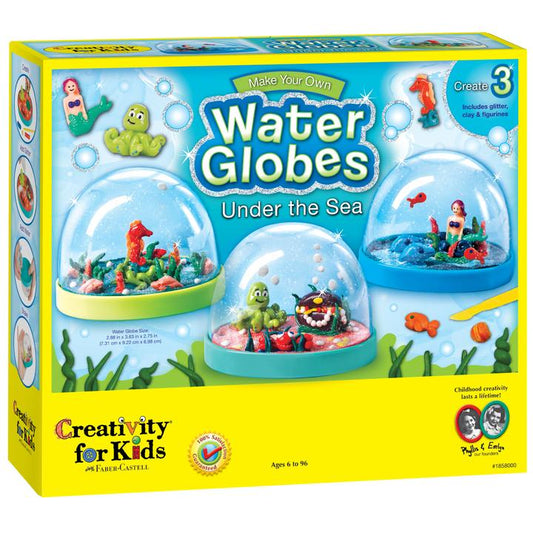 MAKE YOUR OWN WATER GLOBES UNDER THE SEA