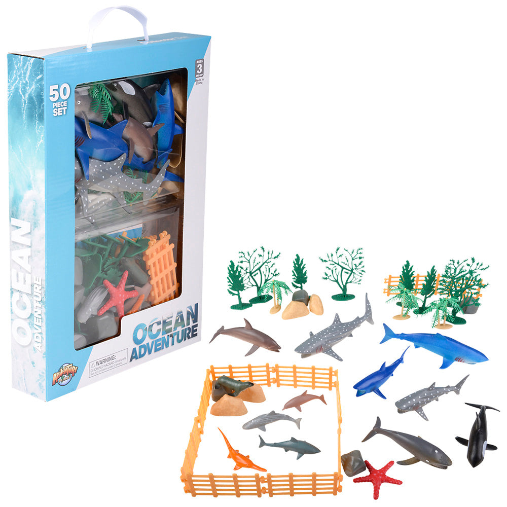 50 PC AQUATIC BOX SET