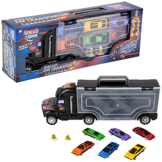 DIE CAST CAR TRANSPORTER (SMALL)