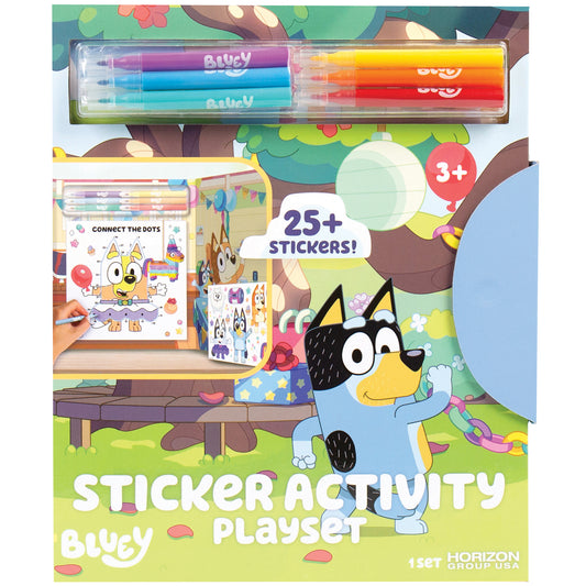 BLUEY STICKER & ACTIVITY PLAYSET